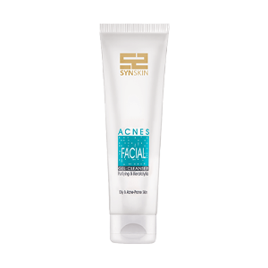 ژل شستشوی صورت پوست های چرب و جوشدار اکنس ساین اسکین حجم 150 میلی لیتر