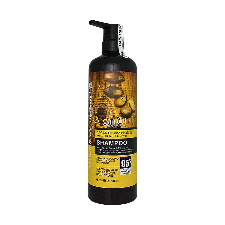 شامپو روغن آرگان فاقد سولفات لایتنس حجم 900 میلی لیتر