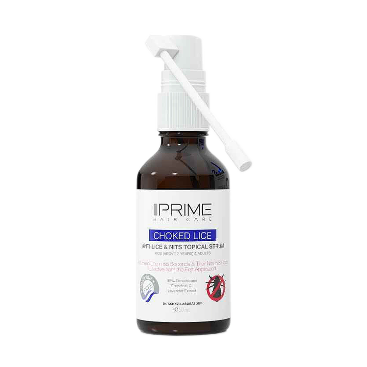 سرم مو برطرف کننده شپش سر پرایم مدل LS حجم 50 میلی لیتر