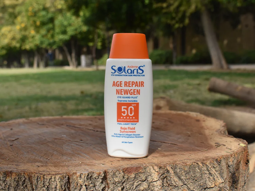 بررسی فلویید ضد آفتاب ضد چروک بی رنگ ایج ریپیر نیوژن آردن سولاریس SPF50 حجم 100 میلی لیتر