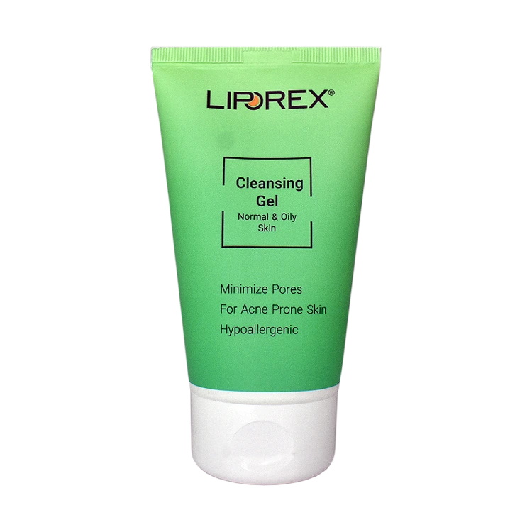 ژل شستشوی صورت پوست های معمولی تا چرب لیپورکس حجم 150 میلی لیتر
