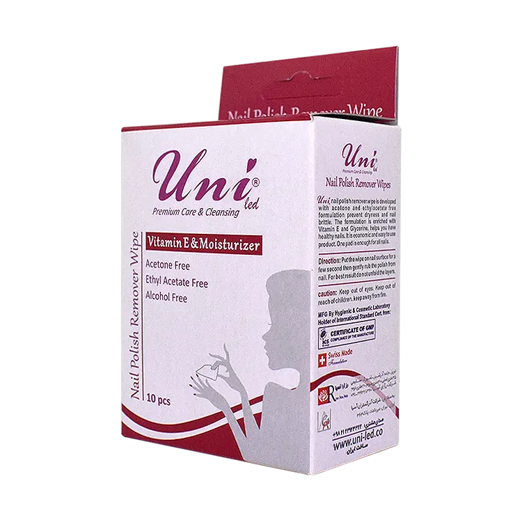 دستمال لاک پاک کن یونی لد بسته 10 عددی