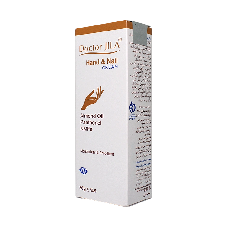 قیمت کرم مرطوب کننده دست و ناخن دکتر ژیلا حجم 50 میلی لیتر