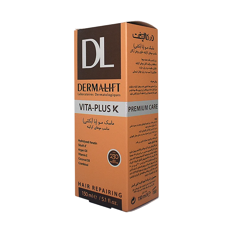 قیمت ماسک موهای کراتینه ویتا پلاس K درمالیفت حجم 150 میلی لیتر