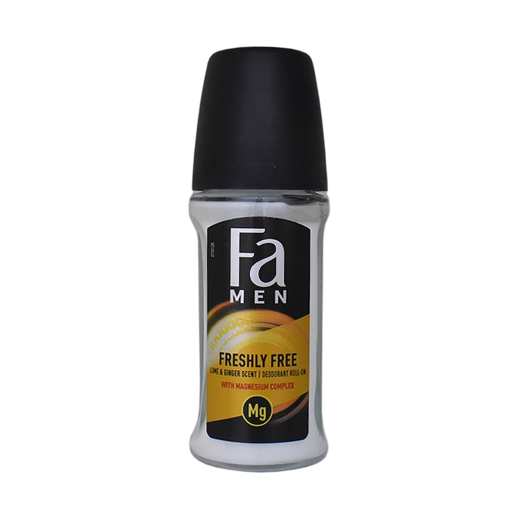 مام رول مردانه فا مدل Freshly Free Lime حجم 50 میلی لیتر