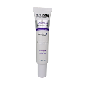 کرم ضد لک آلفا پیگمازوم فیس دوکس حجم 30 میلی لیتر