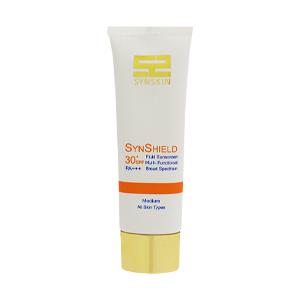 فلویید ضد آفتاب بژ طبیعی انواع پوست ساین شیلد ساین اسکین SPF30 حجم 40 میلی لیتر