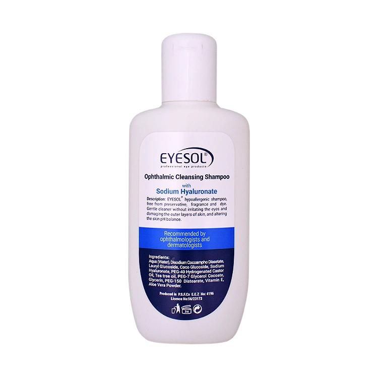 خرید شامپو شستشوی پلک و مژه آیسول حجم 125 میلی لیتر