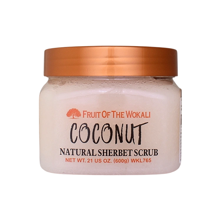 ژل اسکراب شکری بدن نارگیل وکالی وزن 600 گرم