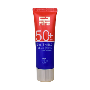 ژل کرم ضد آفتاب آقایان پوست چرب ساین شیلد ساین اسکین SPF50 حجم 50 میلی لیتر