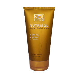 لوسیون بدن روغن آرگان نوتریسل نئودرم حجم 150 میلی لیتر