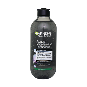 ژل میسلار پاک کننده آرایش زغال فعال گارنیه حجم 400 میلی لیتر