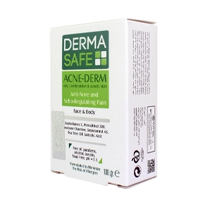 پن شوینده پوست های چرب و جوش دار آکنه درم درماسیف وزن 100 گرم