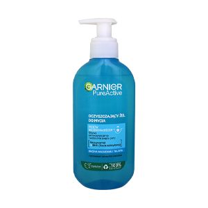 ژل شستشوی پوست چرب و جوشدار پیور اکتیو گارنیه حجم 200 میلی لیتر