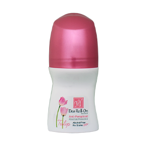 مام رول ضد تعریق زنانه تولیپ صورتی مای حجم 50 میلی لیتر