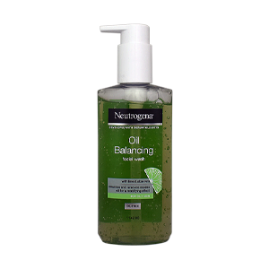 ژل شستشوی صورت پوست های چرب نوتروژینا مدل Oil Balancing حجم 200 میلی لیتر