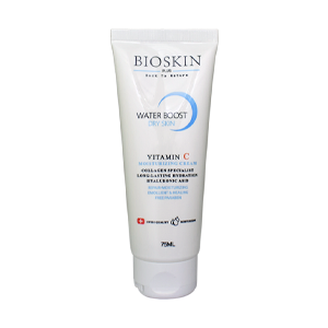 کرم مرطوب کننده ویتامین سی پوست خشک بایو اسکین حجم 75 میلی لیتر
