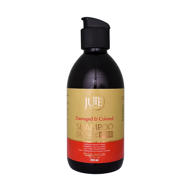 شامپو فاقد سولفات موهای رنگ شده و آسیب دیده ژوت حجم 250 میلی لیتر
