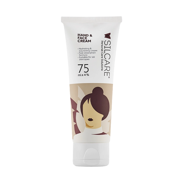 کرم مرطوب کننده دست و صورت نارگیل و شکلات سیلکر حجم 75 میلی لیتر