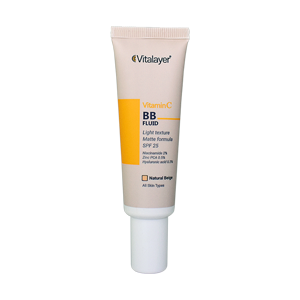 بی بی فلویید ویتامین سی بژ طبیعی ویتالیر SPF25 حجم 30 میلی لیتر