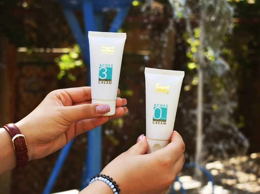 نقد و بررسی ژل کرم ضد جوش فاز مزمن اکنس 3 ساین اسکین حجم 50 میلی لیتر