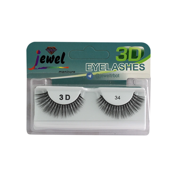 مژه مصنوعی سه بعدی جیول کد 34