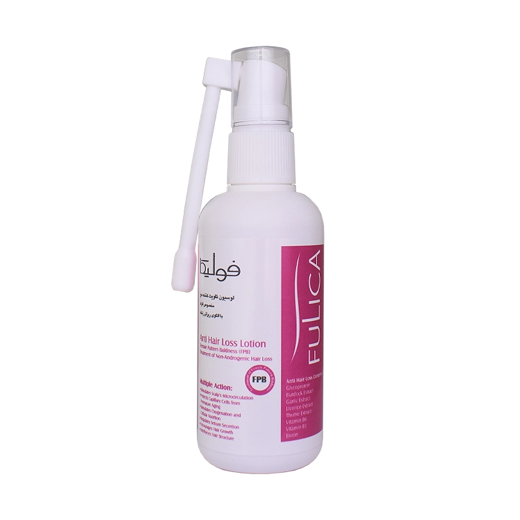 لوسیون تقویت کننده مو و ابرو فولیکا حجم 75 میلی لیتر
