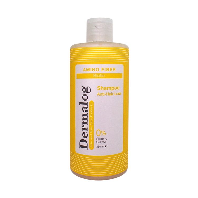 شامپو فاقد سولفات ضد ریزش انواع مو درمالوگ حجم 350 میلی لیتر
