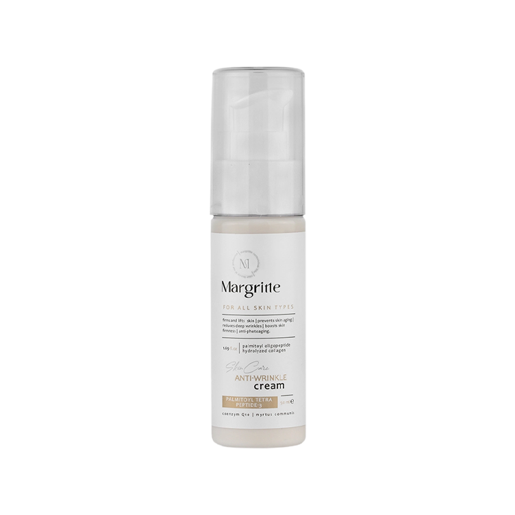کرم ضد چروک صورت مارگریت حجم 50 میلی لیتر
