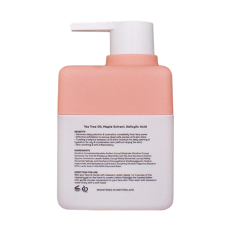 خرید ژل شستشوی صورت پوست های مختلط و چرب ژنوبایوتیک حجم 200 میلی لیتر