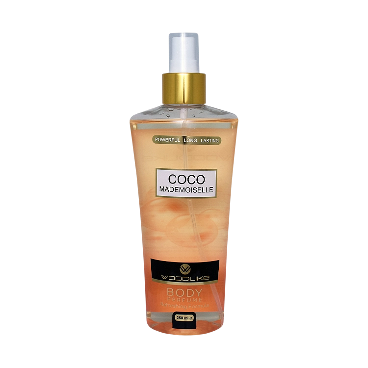 بادی اسپلش زنانه وودلایک مدل Coco Mademoiselle حجم 250 میلی لیتر