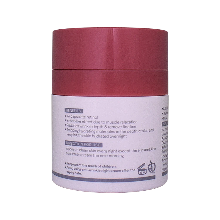 خرید کرم ضد چروک شب بالای 50 سال ژنوبایوتیک حجم 30 میلی لیتر