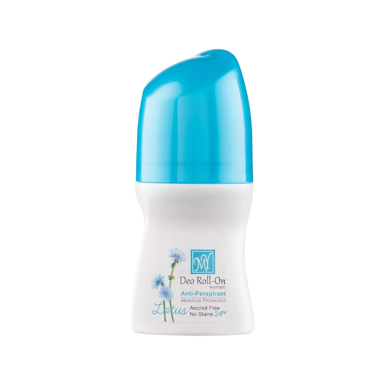 مام رول ضد تعریق زنانه لوتوس آبی مای حجم 50 میلی لیتر