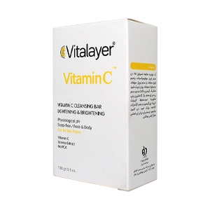 پن شستشوی صورت ویتامین سی ویتالیر وزن 100 گرم