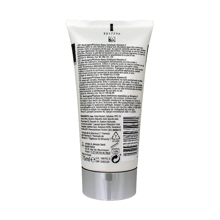 خرید کرم لایه بردار ویتامین سی سلولار بوست نوتروژینا حجم 75 میلی لیتر