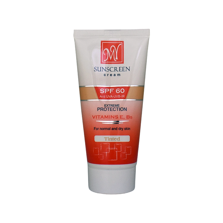 کرم ضد آفتاب رنگی پوست های خشک و معمولی مای SPF60 حجم 50 میلی لیتر