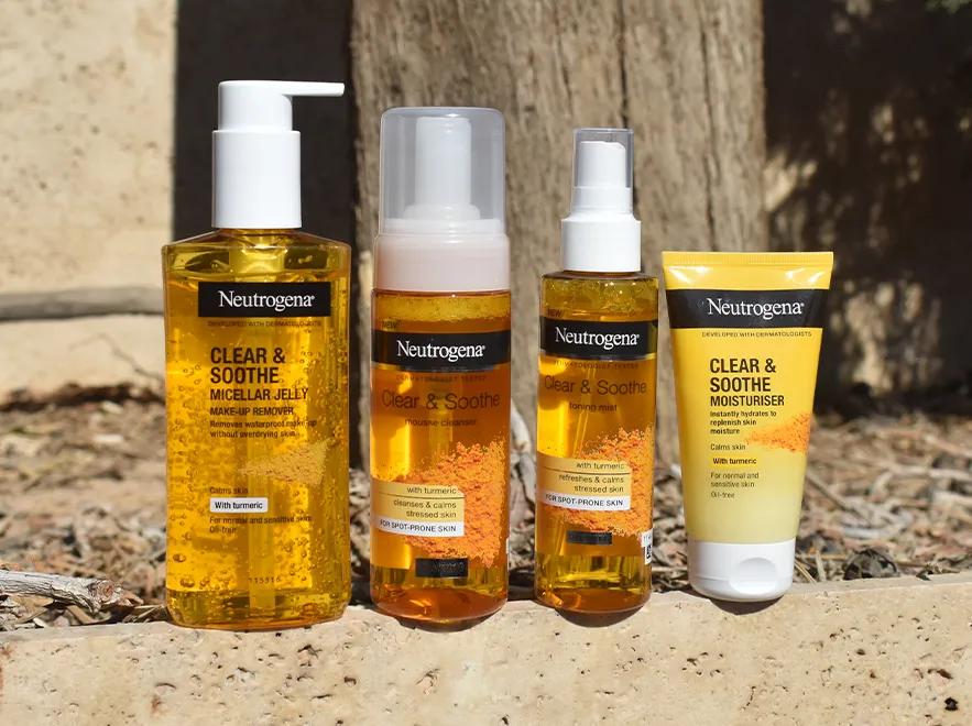 بررسی ترکیبات فوم شستشوی صورت ضد لک زردچوبه نوتروژینا مدل Clear & Soothe حجم 150 میلی لیتر