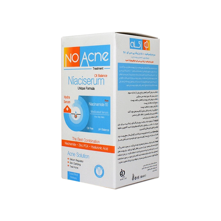 مشخصات سرم جمع کننده منافذ نیاسینامید 10 درصد نو آکنه حجم 30 میلی لیتر