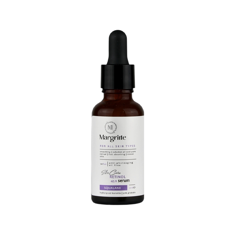 سرم ضد چروک رتینول 0.5 درصد مارگریت حجم 30 میلی لیتر