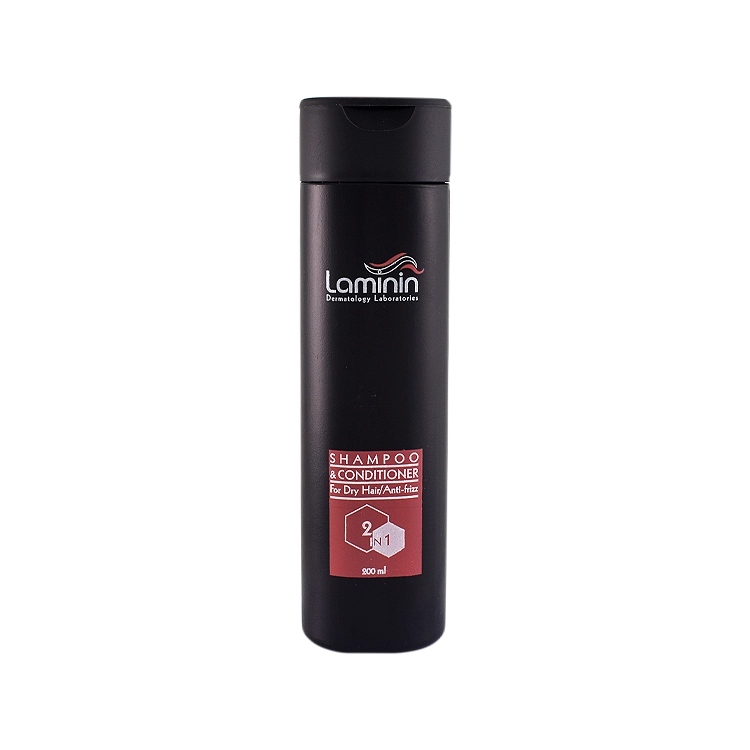 شامپو کراتینه و نرم کننده موی لامینین حجم 200 میلی لیتر