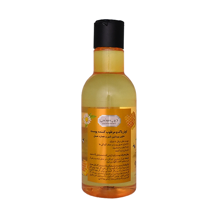 خرید تونر پوست های خشک و معمولی شیر و عسل دیپ سنس حجم 160 میلی لیتر