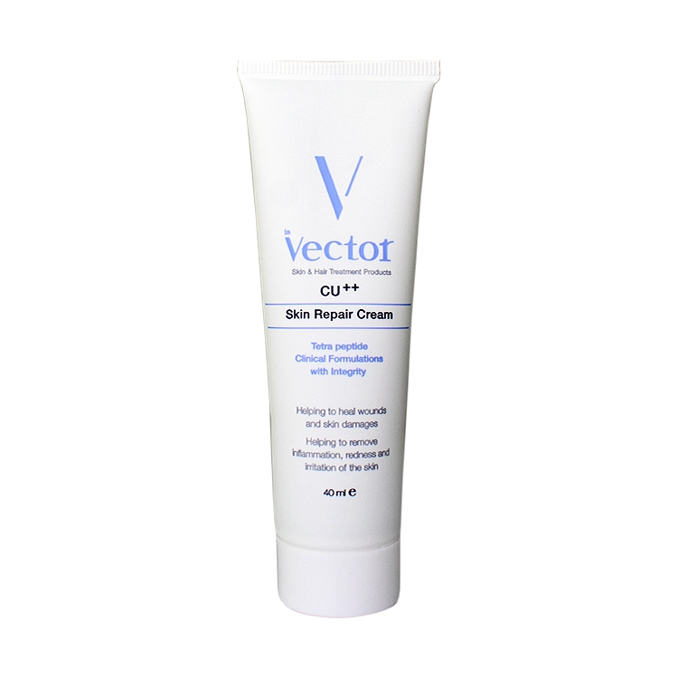 کرم ترمیم کننده پوست سی یو وکتور حجم 40 میلی لیتر