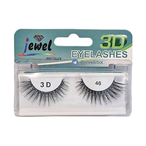 مژه مصنوعی سه بعدی جیول کد 46