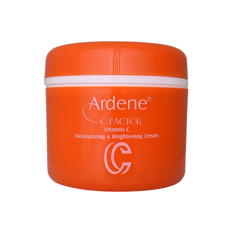 کرم روز کاسه ای مرطوب کننده و روشن کننده ویتامین سی آردن سی فکتور SPF15 وزن 150 گرم