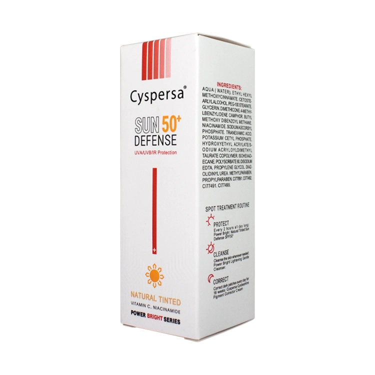 قیمت کرم ضد آفتاب ضد لک بژ طبیعی سیسپرسا SPF50 حجم 50 میلی لیتر