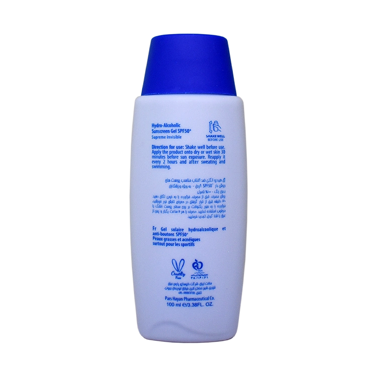 خرید ژل ضد آفتاب بی رنگ پوست های چرب و جوش دار کلیر نیوژن آردن سولاریس SPF50 حجم 100 میلی لیتر