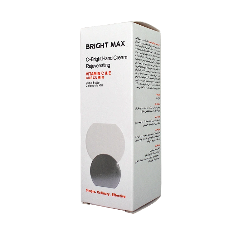 قیمت کرم مرطوب کننده دست و ناخن ویتامین سی برایت مکس حجم 50 میلی لیتر