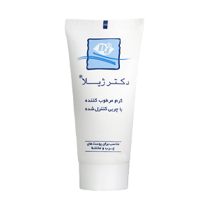 کرم مرطوب کننده فاقد چربی بی رنگ دکتر ژیلا حجم 60 میلی لیتر