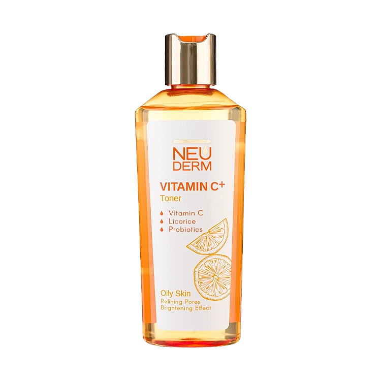تونر ویتامین سی پلاس پوست چرب نئودرم حجم 200 میلی لیتر