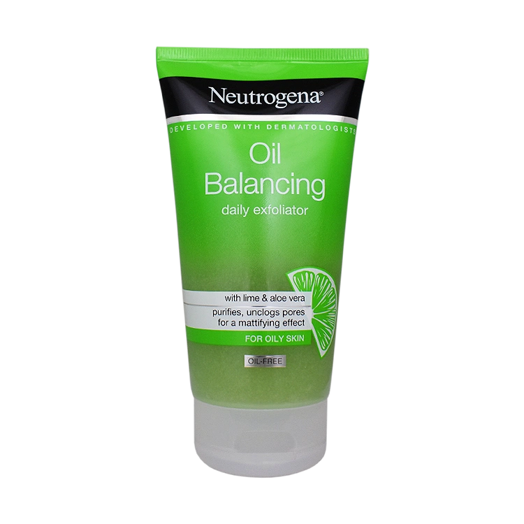 اسکراب صورت پوست های چرب نوتروژینا مدل Oil Balancing حجم 150 میلی لیتر